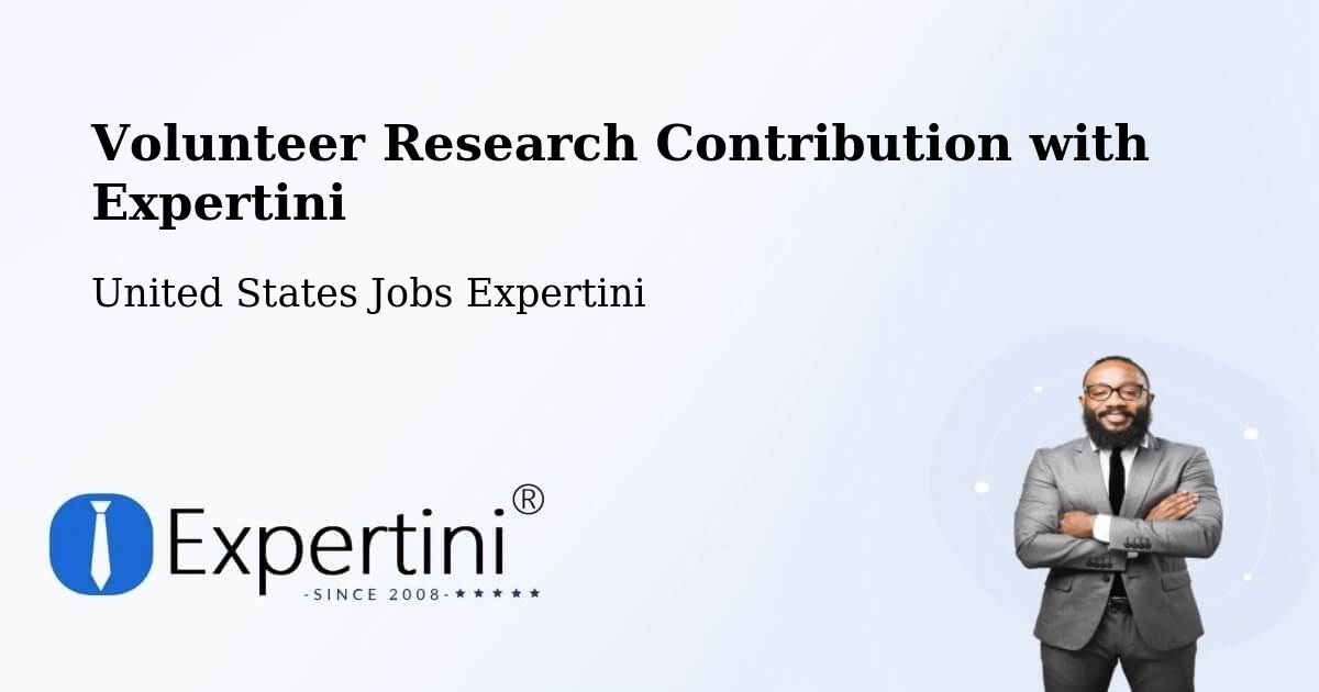 Volunteer Research Contribution Program – Sylva - United States Jobs Expertini